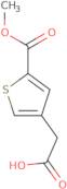 2-[5-(Methoxycarbonyl)thiophen-3-yl]acetic acid