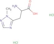 2-Amino-3-(1-methyl-1H-1,2,4-triazol-5-yl)propanoic acid dihydrochloride
