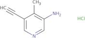 5-Ethynyl-4-methylpyridin-3-amine hydrochloride