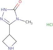3-(Azetidin-3-yl)-4-methyl-4,5-dihydro-1H-1,2,4-triazol-5-one hydrochloride