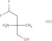 2-Amino-4,4-difluoro-2-methylbutan-1-ol hydrochloride