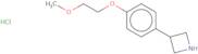 3-[4-(2-Methoxyethoxy)phenyl]azetidine hydrochloride