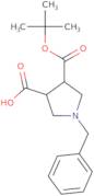 1-Benzyl-4-[(tert-butoxy)carbonyl]pyrrolidine-3-carboxylic acid