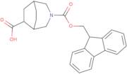 3-{[(9H-Fluoren-9-yl)methoxy]carbonyl}-3-azabicyclo[3.2.2]nonane-6-carboxylic acid