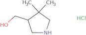 (4,4-Dimethylpyrrolidin-3-yl)methanol hydrochloride