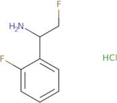 2-Fluoro-1-(2-fluorophenyl)ethan-1-amine hydrochloride