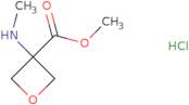 Methyl 3-(methylamino)oxetane-3-carboxylate hydrochloride