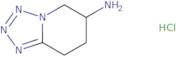 5H,6H,7H,8H-[1,2,3,4]Tetrazolo[1,5-a]pyridin-6-amine hydrochloride