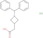 2-[1-(Diphenylmethyl)azetidin-3-yl]acetic acid hydrochloride