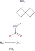 tert-Butyl N-({3-aminospiro[3.3]heptan-1-yl}methyl)carbamate