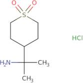 2-(1,1-Dioxothian-4-yl)propan-2-amine hydrochloride