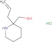 [2-(Prop-2-en-1-yl)piperidin-2-yl]methanol hydrochloride