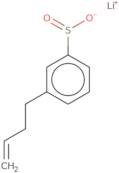 3-(but-3-en-1-yl)benzene-1-sulfinate lithium