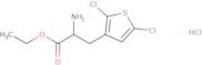 Ethyl 2-amino-3-(2,5-dichlorothiophen-3-yl)propanoate hydrochloride