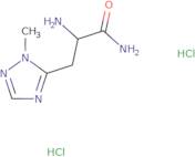 2-Amino-3-(1-methyl-1H-1,2,4-triazol-5-yl)propanamide dihydrochloride