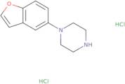 1-(1-Benzofuran-5-yl)piperazine dihydrochloride