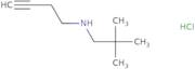 (But-3-yn-1-yl)(2,2-dimethylpropyl)amine hydrochloride