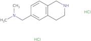 Dimethyl[(1,2,3,4-tetrahydroisoquinolin-6-yl)methyl]amine dihydrochloride