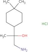 1-Amino-2-(4,4-dimethylcyclohexyl)propan-2-ol hydrochloride