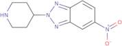 5-Nitro-2-(piperidin-4-yl)-2H-1,2,3-benzotriazole