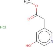 Methyl 2-(5-hydroxypyridin-3-yl)acetate hydrochloride