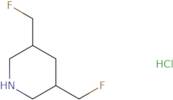 3,5-Bis(fluoromethyl)piperidine hydrochloride