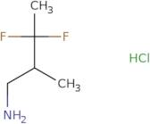 3,3-Difluoro-2-methylbutan-1-amine hydrochloride