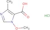 1-Methoxy-4-methyl-1H-imidazole-5-carboxylic acid hydrochloride