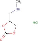 4-[(Methylamino)methyl]-1,3-dioxolan-2-one hydrochloride
