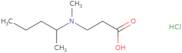 3-[Methyl(pentan-2-yl)amino]propanoic acid hydrochloride