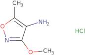 3-Methoxy-5-methyl-1,2-oxazol-4-amine hydrochloride