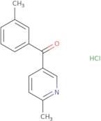 2-Methyl-5-(3-methylbenzoyl)pyridine hydrochloride