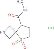 N-Methyl-5-thia-2-azaspiro[3.4]octane-8-carboxamide 5,5-dioxide hydrochloride
