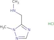 Methyl[(1-methyl-1H-1,2,4-triazol-5-yl)methyl]amine hydrochloride