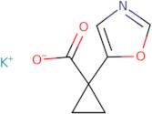 Potassium 1-(1,3-oxazol-5-yl)cyclopropane-1-carboxylate