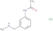 N-{3-[(Methylamino)methyl]phenyl}acetamide hydrochloride