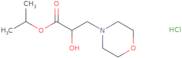 Propan-2-yl 2-hydroxy-3-(morpholin-4-yl)propanoate hydrochloride