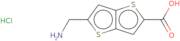 5-(Aminomethyl)thieno[3,2-b]thiophene-2-carboxylic acid hydrochloride