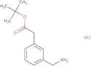 tert-Butyl 2-[3-(aminomethyl)phenyl]acetate hydrochloride