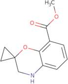 Methyl 3,4-dihydrospiro[1,4-benzoxazine-2,1'-cyclopropane]-8-carboxylate