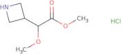 Methyl 2-(azetidin-3-yl)-2-methoxyacetate hydrochloride