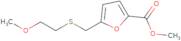 Methyl 5-{[(2-methoxyethyl)sulfanyl]methyl}furan-2-carboxylate