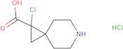 1-Chloro-6-azaspiro[2.5]octane-1-carboxylic acid hydrochloride