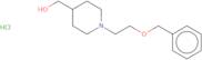 {1-[2-(Benzyloxy)ethyl]piperidin-4-yl}methanol hydrochloride