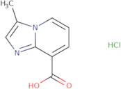 3-Methylimidazo[1,2-a]pyridine-8-carboxylic acid hydrochloride