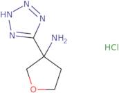 3-(1H-1,2,3,4-Tetrazol-5-yl)oxolan-3-amine hydrochloride