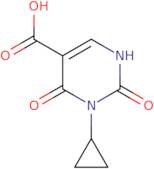 3-Cyclopropyl-2,4-dioxo-1,2,3,4-tetrahydropyrimidine-5-carboxylic acid