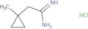 2-(1-Methylcyclopropyl)ethanimidamide hydrochloride