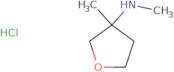 N,3-Dimethyloxolan-3-amine hydrochloride
