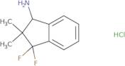 3,3-Difluoro-2,2-dimethyl-2,3-dihydro-1H-inden-1-amine hydrochloride